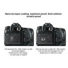 2pcs Tempered Glass Protector Screen Film For Canon For Eos 7d 80d 760d