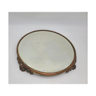 Antique Art Nouveau Plateau Beveled Mirror Tray Victorian Dresser Vanity Display