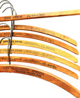  7  Wooden Advertising Clothes Hangers   Omaha Nebraska     Des Moine Iowa
