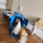 Breyer Traditional Dually Truck With 2 Horse Trailer 2016 With 1 Horse   no Doll