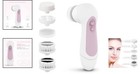 Gentle Exfoliating Facial Cleansing Brush     Battery Operated W  5 Attachments