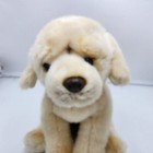 Fao Schwarz Golden Labrador Retriever Puppy Plush Stuffed Animal Dog Blonde 10 