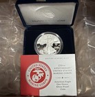 Limited Mintage 250th Anniversary Us Marines American Eagle Silver Coin