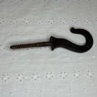 Vintage Cast Iron Ornate Hook