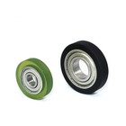 10-60mm Polyamide Rollers Soundless Guide Wheel Plastic Roller With Ball Bearing