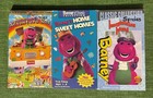 Vtg Lot Of 10 Barney Vhs Tapes Halloween Christmas Circus Valentine Songs   More