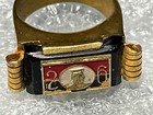Vintage 1950 s  Comunist Revolutionary Ring 26 Julio Fidel Sz 7 5