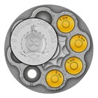 2024 Niue Gangsters Series Final Release   Lucky Luciano 2oz Antique Silver Coin