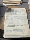 Assorted Railroad Documents Detroit Terminal Railroad Company  Receipts 1940   s