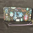 Dooney   Bourke Disney Haunted Mansion Large Zip-around Wristlet Wallet Black