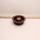 Kitchen Sink Ise Disposal Flange Drain W  Stopper Solid Brass Antique Copper