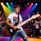 30  Electric Guitar Kid Beginner Guitar With 5w Amp Case Accessories Pack Black