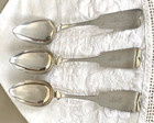 3 Large Matching American Silver Serving Spoons hotchkiss   Schreuder f a fuller