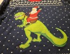 Blizzard Bay Sweater Adult Large Ugly Christmas Santa Dinosaur Long Sleeve Crew