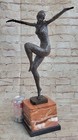 Hand Made Genuine Solid Bronze Sculpture Home Decoration Decor Artwork