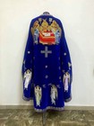 Handmade Greek   style Orthodox Priest Vestment Set     Embroidered Icon     Fhelonion