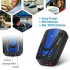 Car V7 16 Band 360 Gps Camera Laser Police Safe Anti Radar Detector Voice Alert