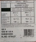 Schluter Ditra-heat-e-hk 120v Floor Heating Cable 275 5 Ft 83 3 Sq Ft Dhehk12083