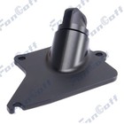 Black Oil Filler Adapter Plate   Turbo Return Fits 2022-2025 Polaris Rzr Pro R 