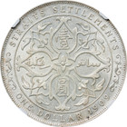 1909 Straits Settlements Edward Vii Dollar London Mint Km26  Prid8  Ngc Au58