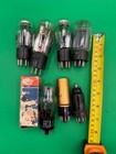 Lot Of 7 Vintage Vacuum Electronic Tubes Rca Ge Rad   Others Re