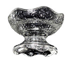 Vintage Clear Glass Reversible Votive Taper Tealight Pillar Candle Holders Hm477