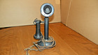 Antique Western Electric Manual Candlestick Telephone 40al Brass   Steel