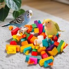 Large Parrot Toys For Macaw Toys Large Bird Toys Cockatoo Toys Natural Wooden