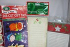 Christmas Assortment Of Note Pads  Greeting Cards  Pocket Pics   Gift Tags - New