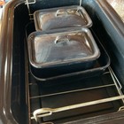 1950 s Westinghouse Vintage Roaster Oven Electric With Rack And Buffet Service