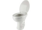Lippert 2022113192 Flow Max Rv Toilet Elongated Porcelain White