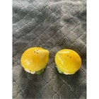 Ceramic Lemon Salt And Pepper Shaker Set - Yellow