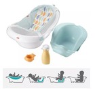 Fisher-price Baby To Toddler Bath 4-in-1 Slingn Seat Tub White blue - New   