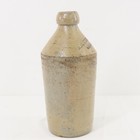 Antique J L Wentworth Ginger Pop Stoneware Bottle England 1800s