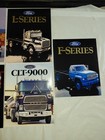 Lot Of 9 Vintage 1980s Ford Truck- Semi Trucks- Buses- L Series Brochures