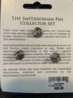 Smithsonian Washington Dc Souvenir Lapel Pin Set
