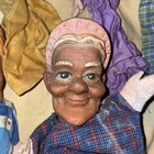 Lot Of 11  Vintage German Rubber Head Hand Puppets