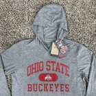 Nike Ohio State Buckeyes Hooded Long Sleeve Graphic Hooded Shirt Mens Medium New