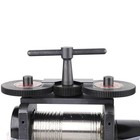 Manual Rolling Mill Jewelry Press 130mm Hand Crank Flat Tool Gear Ratio 4 1