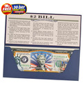 250th Anniversary Collectible  2 Bill   Independence Day 2 Dollar Bill 250 Anniv