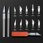 Fjsenr 13-piece Precision Exacto Knife Set  Including Hobby And Craft Red 