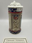 Longton Crown Nfl Joe Namath Ny Jets Beer Stein 1969 Super Bowl W  Coa And Box