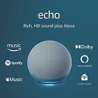 New All-new Echo  4th Gen  With Premium Sound Smart Home Hub Alexa Twilight Blue