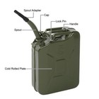 New Fuel Can 5 Gal 20l Gasoline Fuel Can Metal Gas Tank