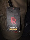 Ariat Work Men   s Insulated Bib Overalls Khaki Canvas Wind water Resistant