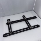 4-piece Multi-angle Measuring Ruler Adjustable Template Tool Tile woodworking