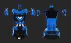 Remote Control Car Transform Robot Rc Cars With Cool Led Toys