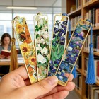 Van Gogh Monet Metal Bookmark Set Tassel Bookmarks Book Lover Gift