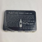 Vintage Sanford s Stamp Pad Black Ink Nos Unopened Metal Tin No  1 Microcellular