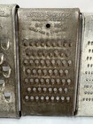 3 Antique The Wonder Shredder Cheese Grater Patent Pending
